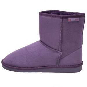 Alpine Swiss Laura Women's Short Winter Boots | Faux Suede Sherpa Lined Ankle